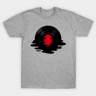 Melting Beach Vinyl T-Shirt